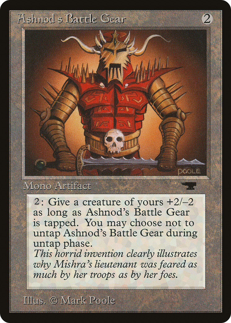 Image of Ashnod's Battle Gear [Antiquities]