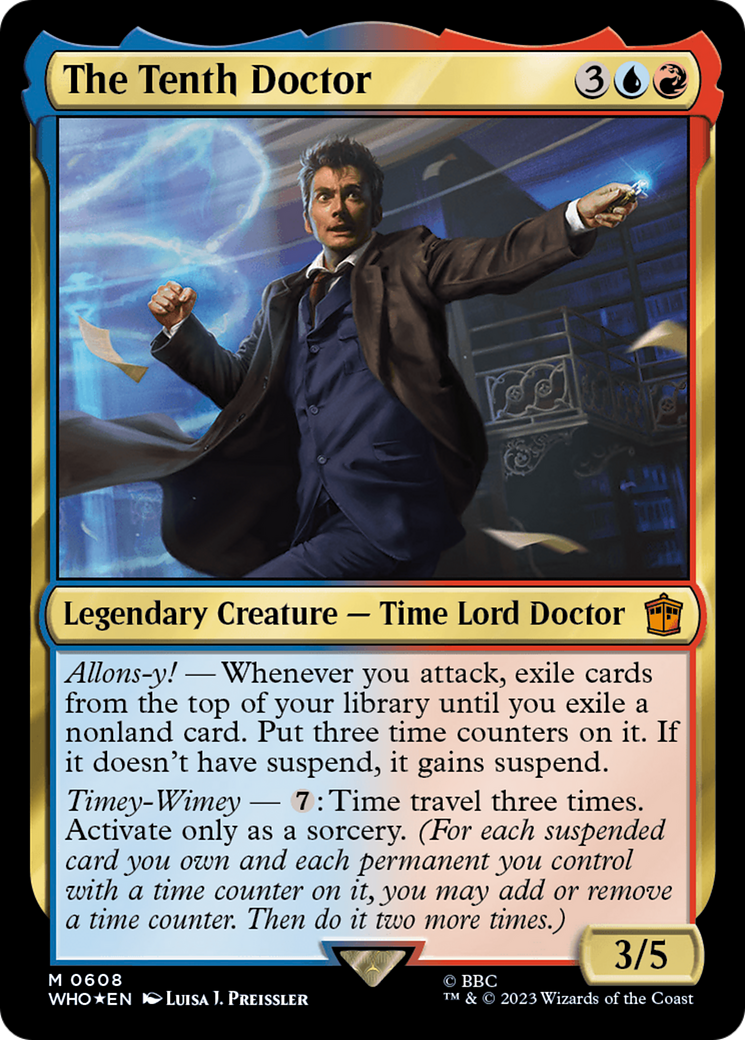 Image of The Tenth Doctor (Surge Foil) [Doctor Who]