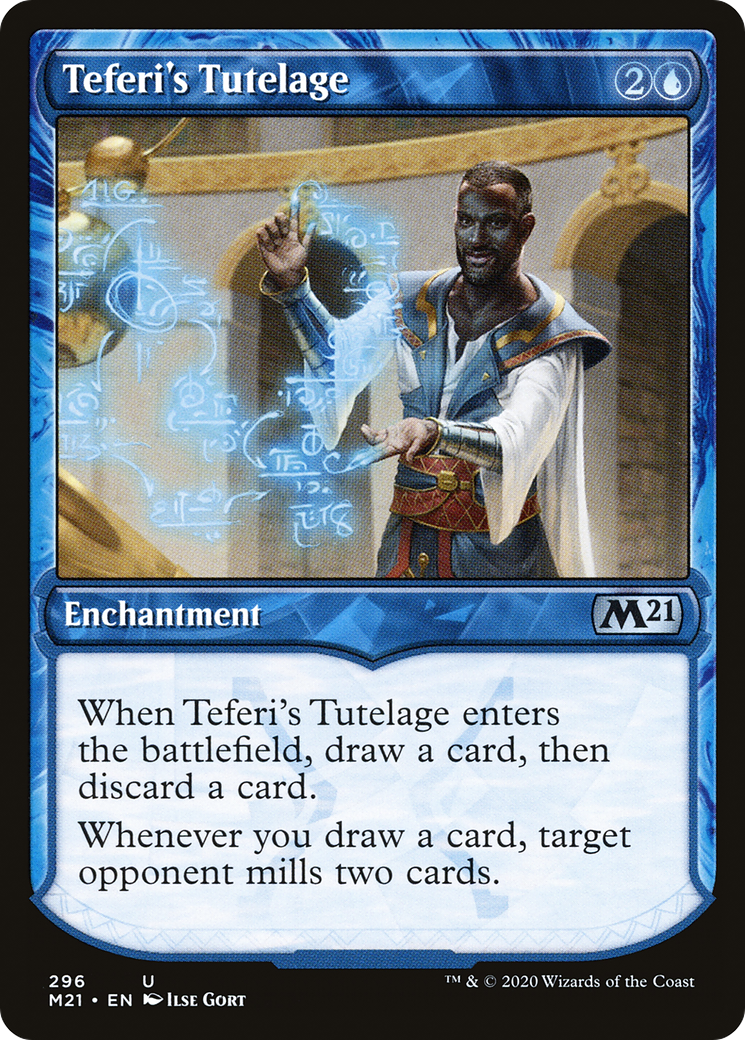 Image of Teferi's Tutelage (Showcase) [Core Set 2021]