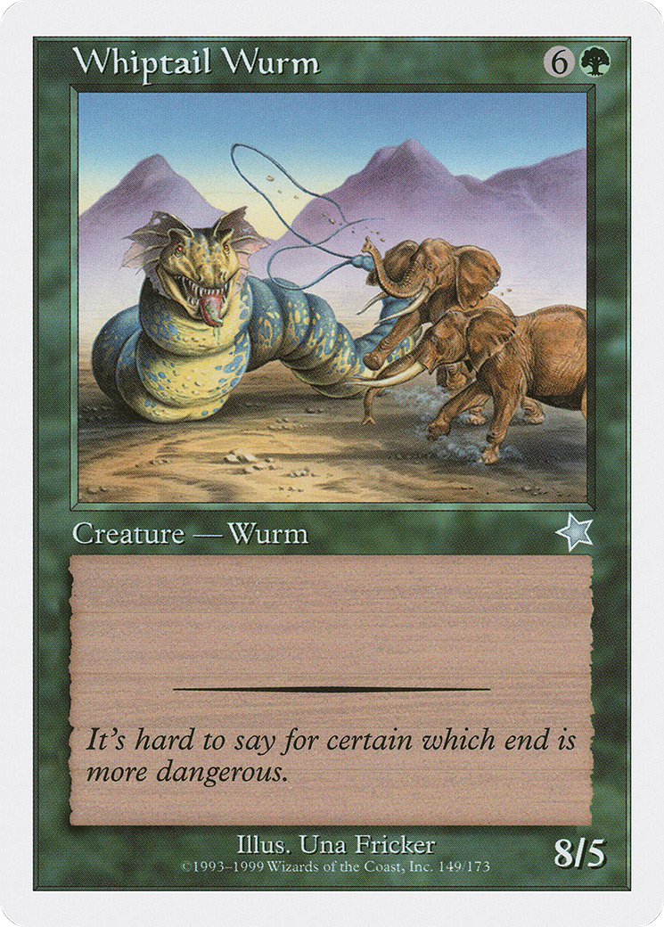 Image of Whiptail Wurm [Starter 1999]