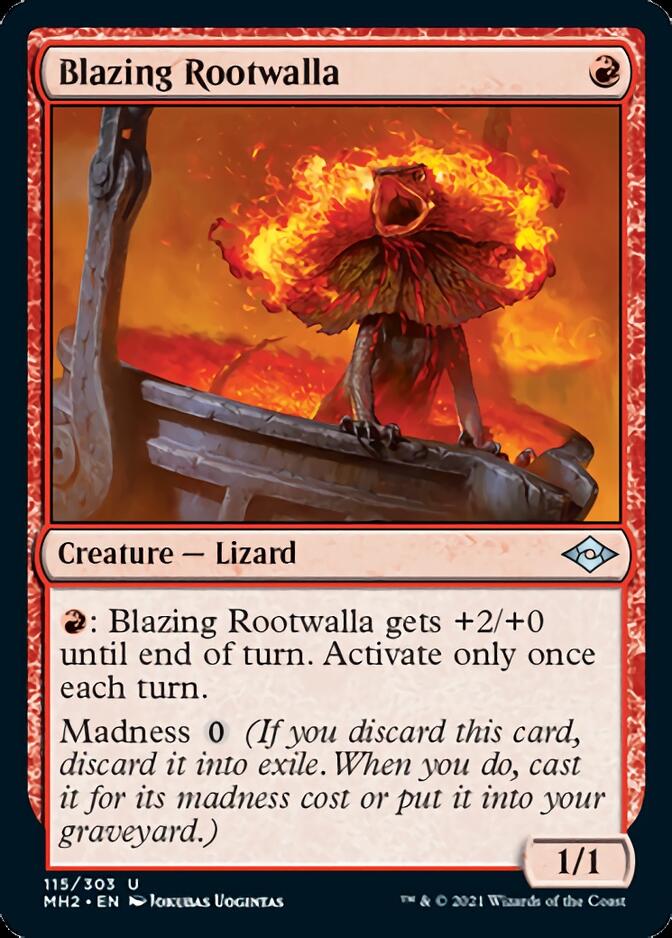 Image of Blazing Rootwalla [Modern Horizons 2]