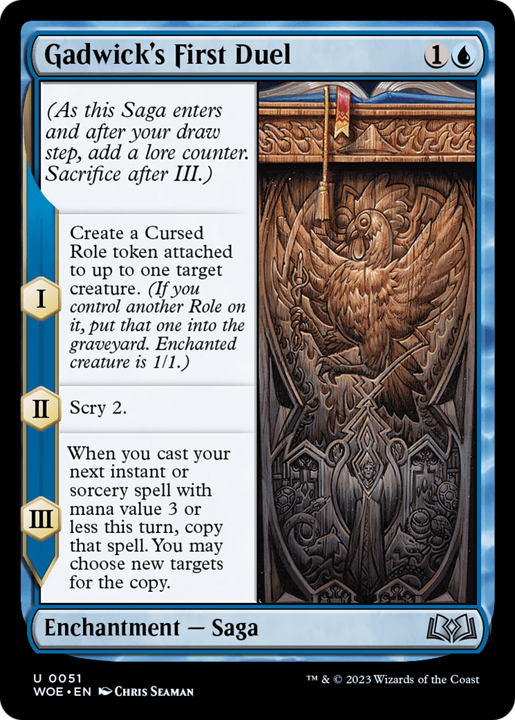 Image of Gadwick's First Duel [Wilds of Eldraine]
