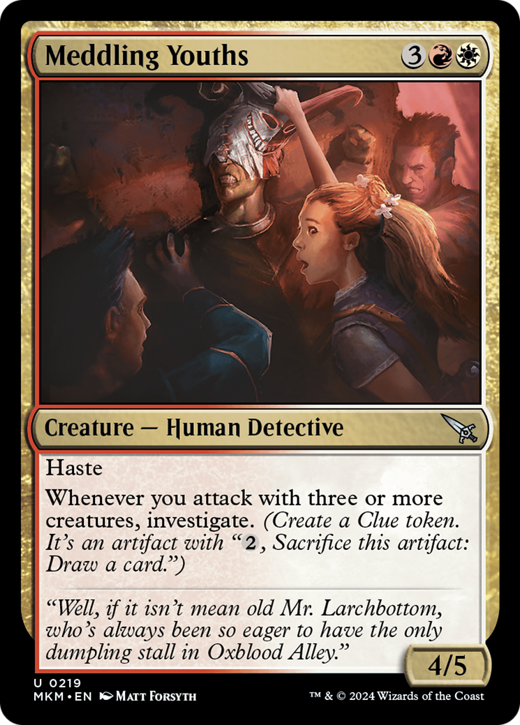 Image of Meddling Youths [Murders at Karlov Manor]