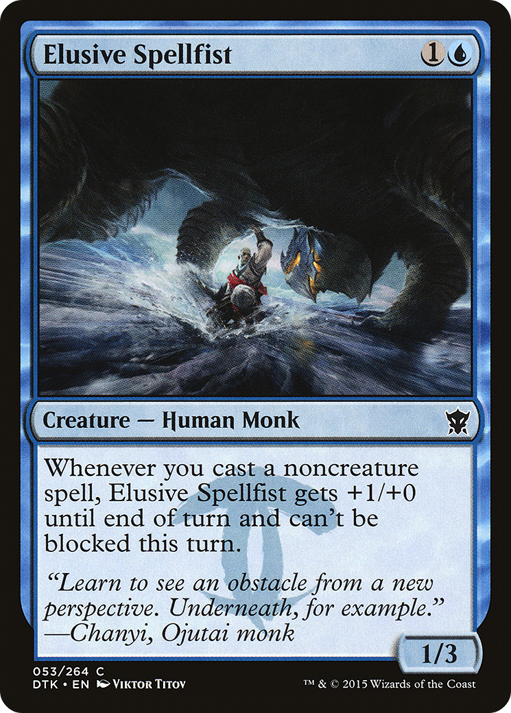 Image of Elusive Spellfist [Dragons of Tarkir]
