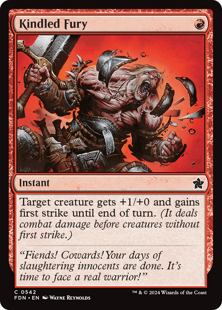 Image of Kindled Fury [Foundations]