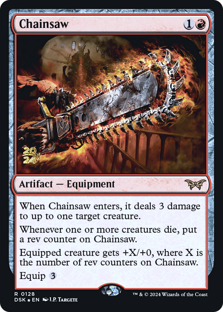 Image of Chainsaw [Duskmourn: House of Horror Prerelease Promos]