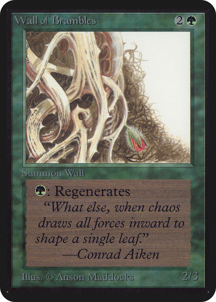 Image of Wall of Brambles [Alpha Edition]