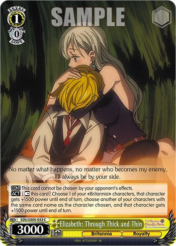 Image of Elizabeth: Through Thick and Thin [The Seven Deadly Sins: Revival of The Commandments]