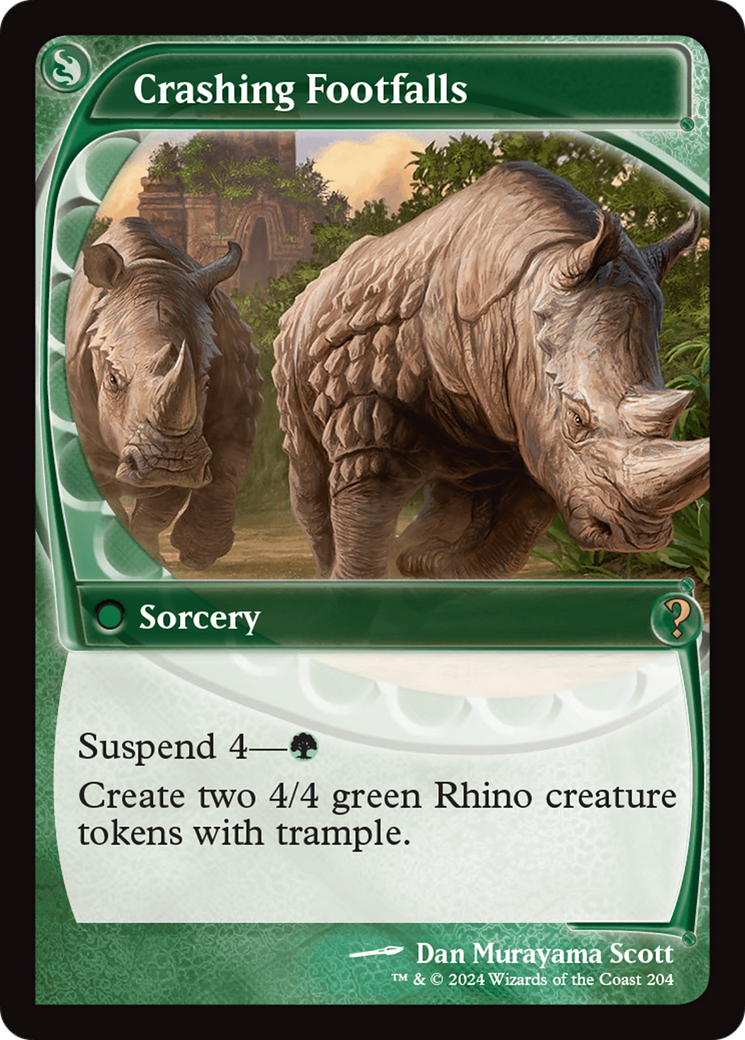 Image of Crashing Footfalls (Future Sight) [Mystery Booster 2]