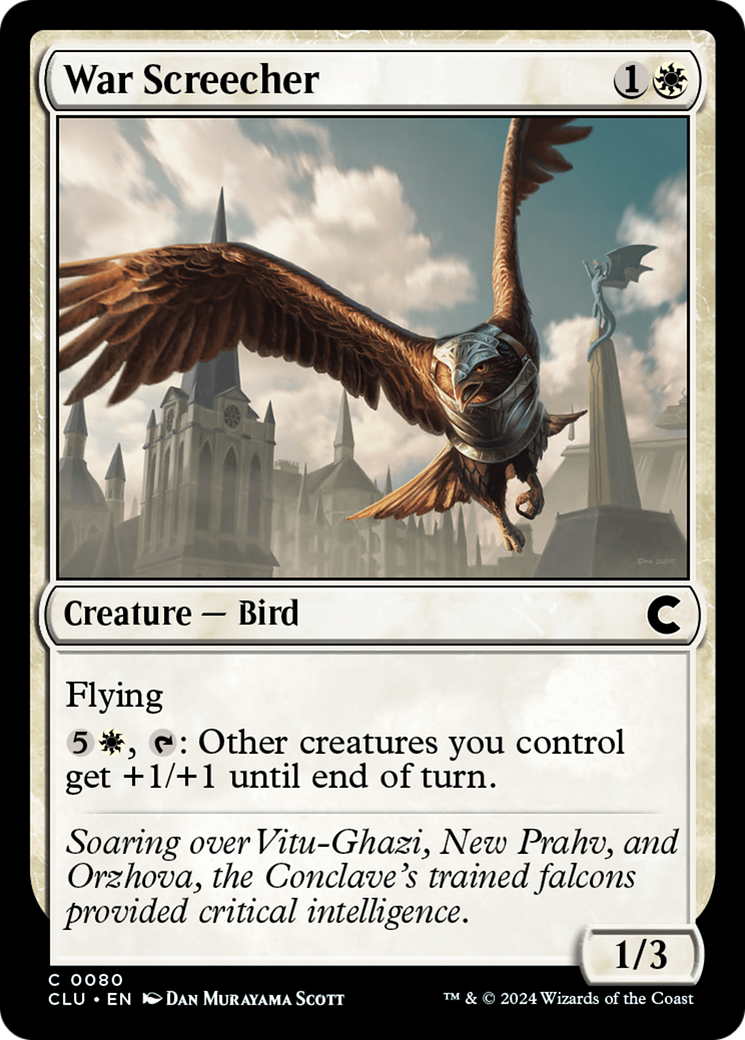 Image of War Screecher [Ravnica: Clue Edition]