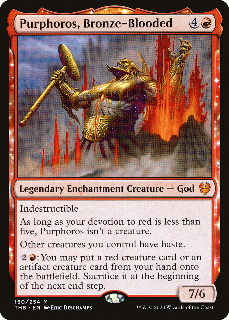 Image of Purphoros, Bronze-Blooded [Theros Beyond Death]