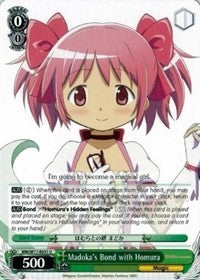Image of Madoka's Bond with Homura (MM/W17-E031 U) [Puella Magi Madoka Magica]