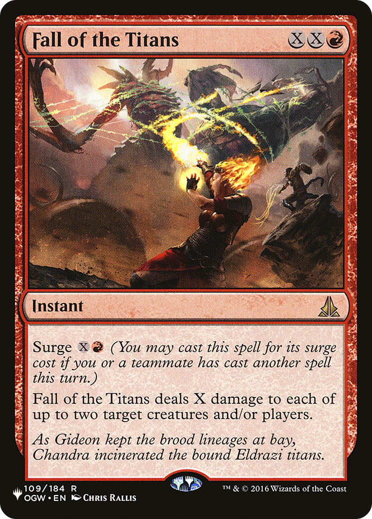 Image of Fall of the Titans [The List]