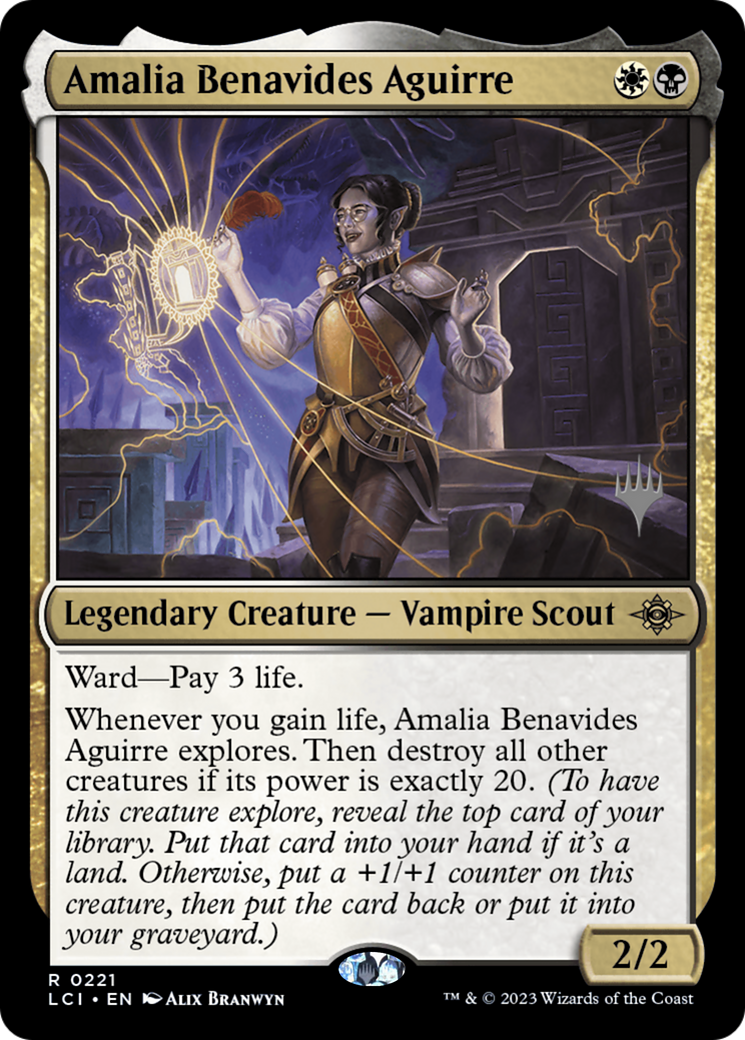 Image of Amalia Benavides Aguirre (Promo Pack) [The Lost Caverns of Ixalan Promos]