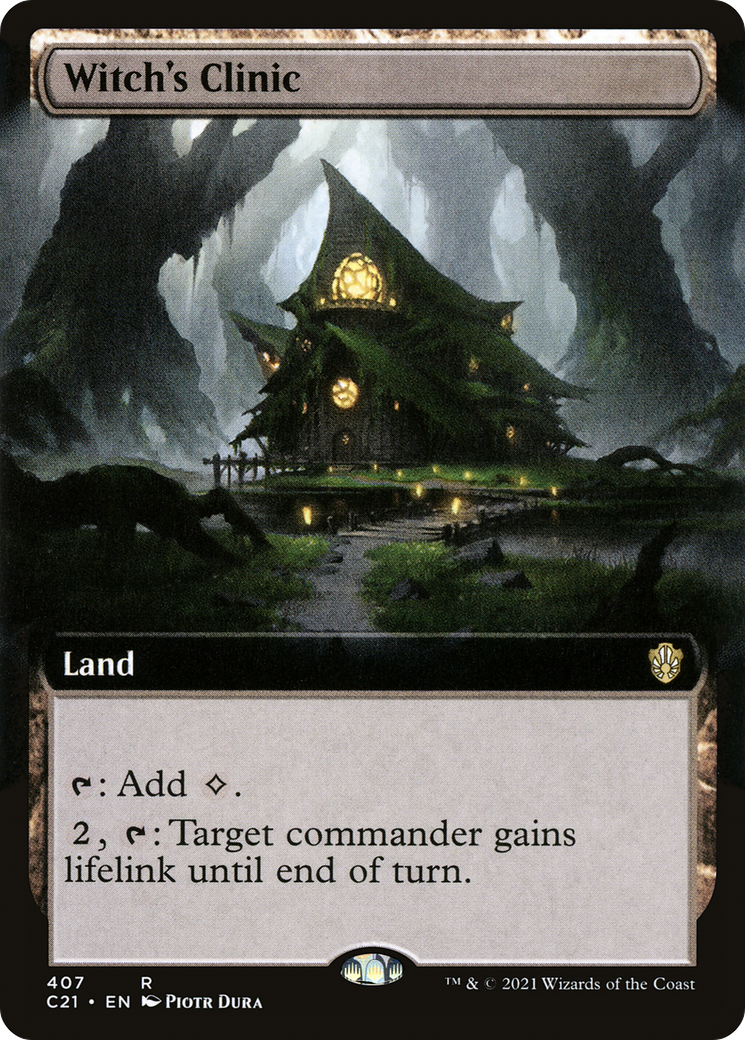 Image of Witch's Clinic (Extended Art) [Commander 2021]