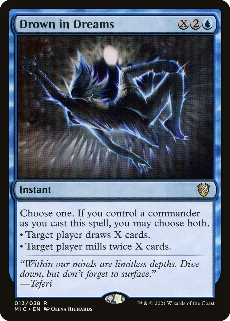 Image of Drown in Dreams [Innistrad: Midnight Hunt Commander]