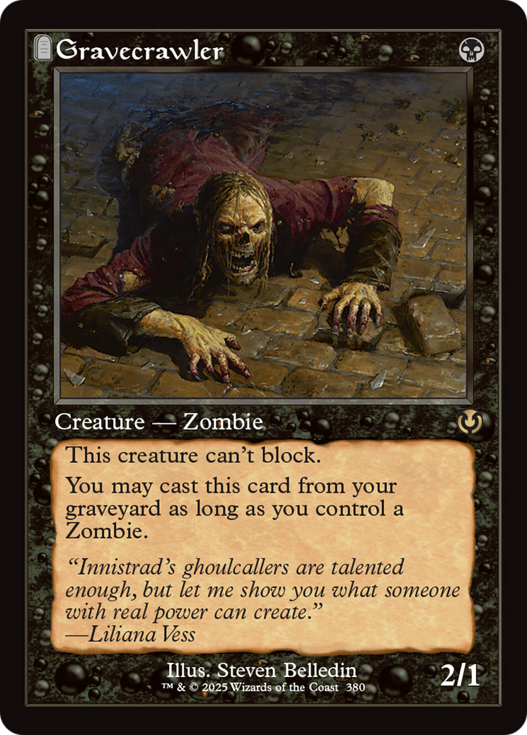 Image of Gravecrawler (Retro Frame) [Innistrad Remastered]