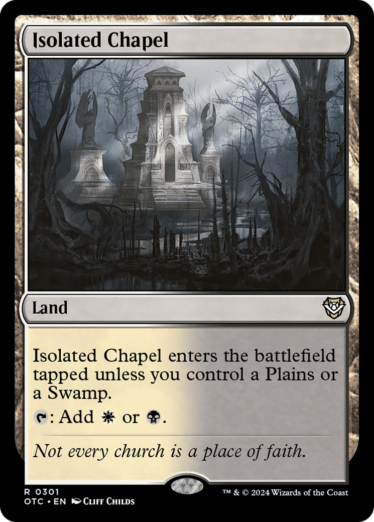 Image of Isolated Chapel [Outlaws of Thunder Junction Commander]