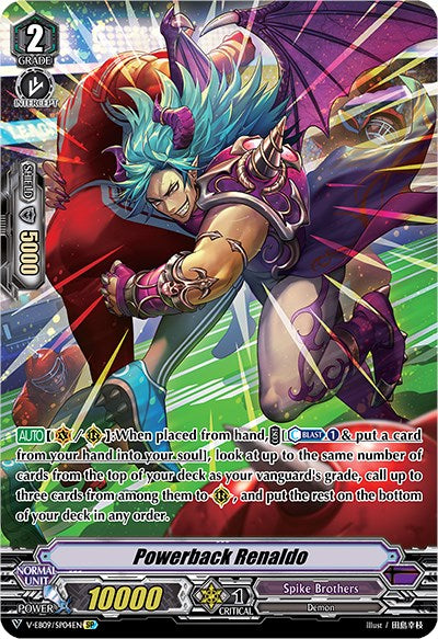 Image of Powerback Renaldo (V-EB09/SP04EN) [The Raging Tactics]