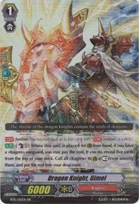 Image of Dragon Knight, Gimel (BT15/015EN) [Infinite Rebirth]