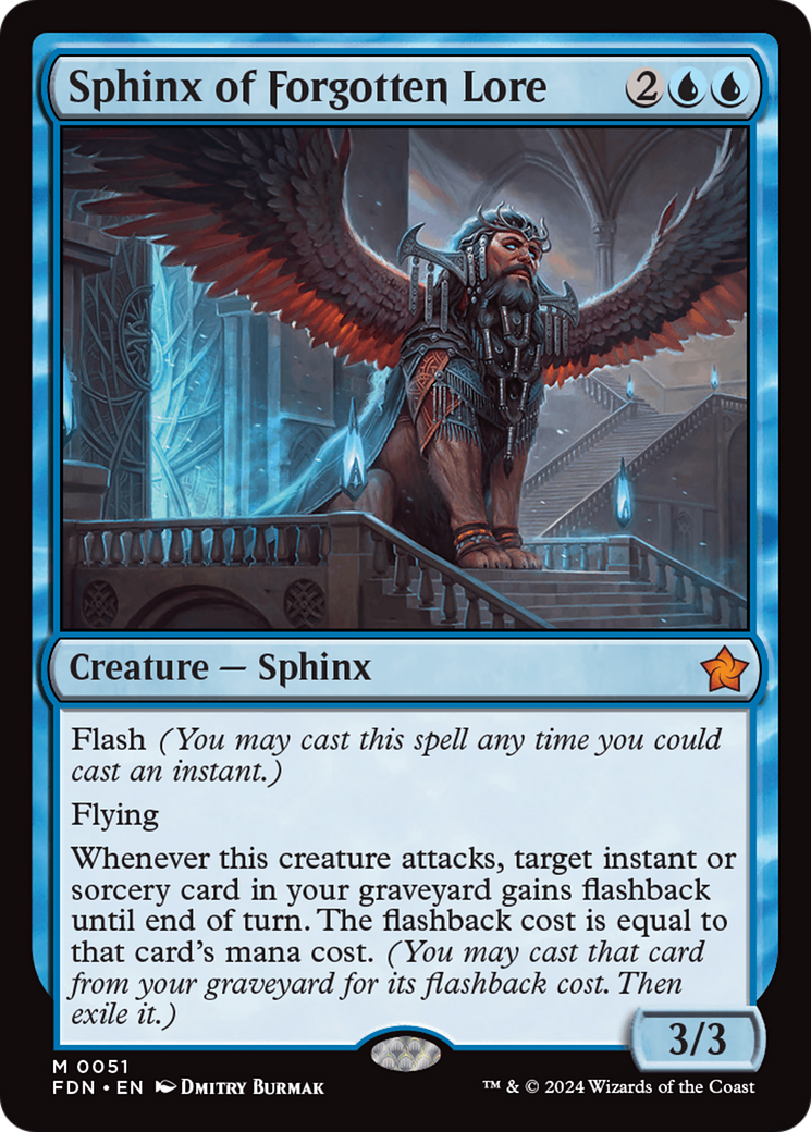 Image of Sphinx of Forgotten Lore [Foundations]