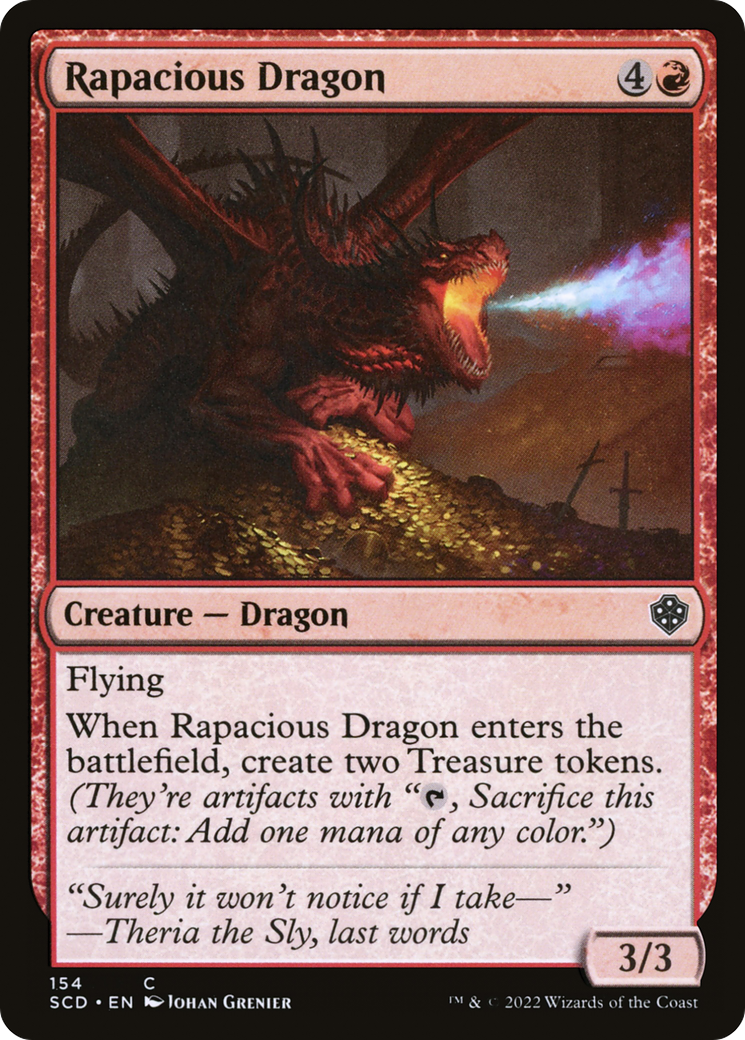 Image of Rapacious Dragon [Starter Commander Decks]