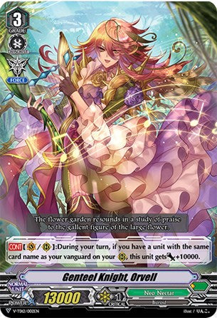 Image of Genteel Knight, Orvell (Parallel Foil) (V-TD12/002EN) [Ahsha]