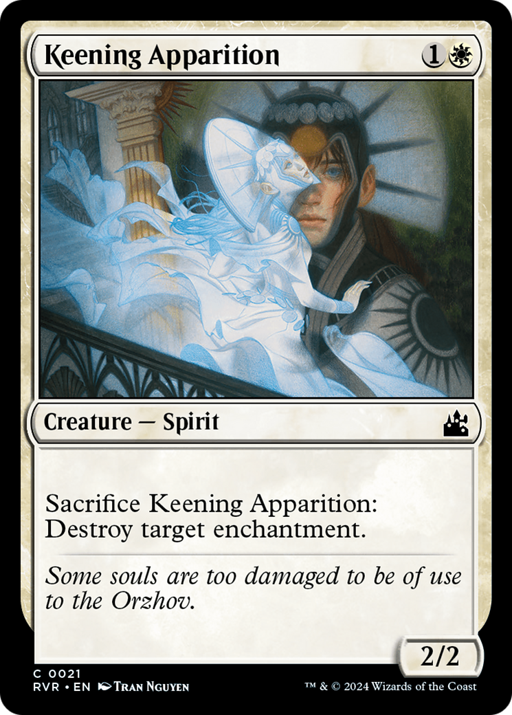 Image of Keening Apparition [Ravnica Remastered]