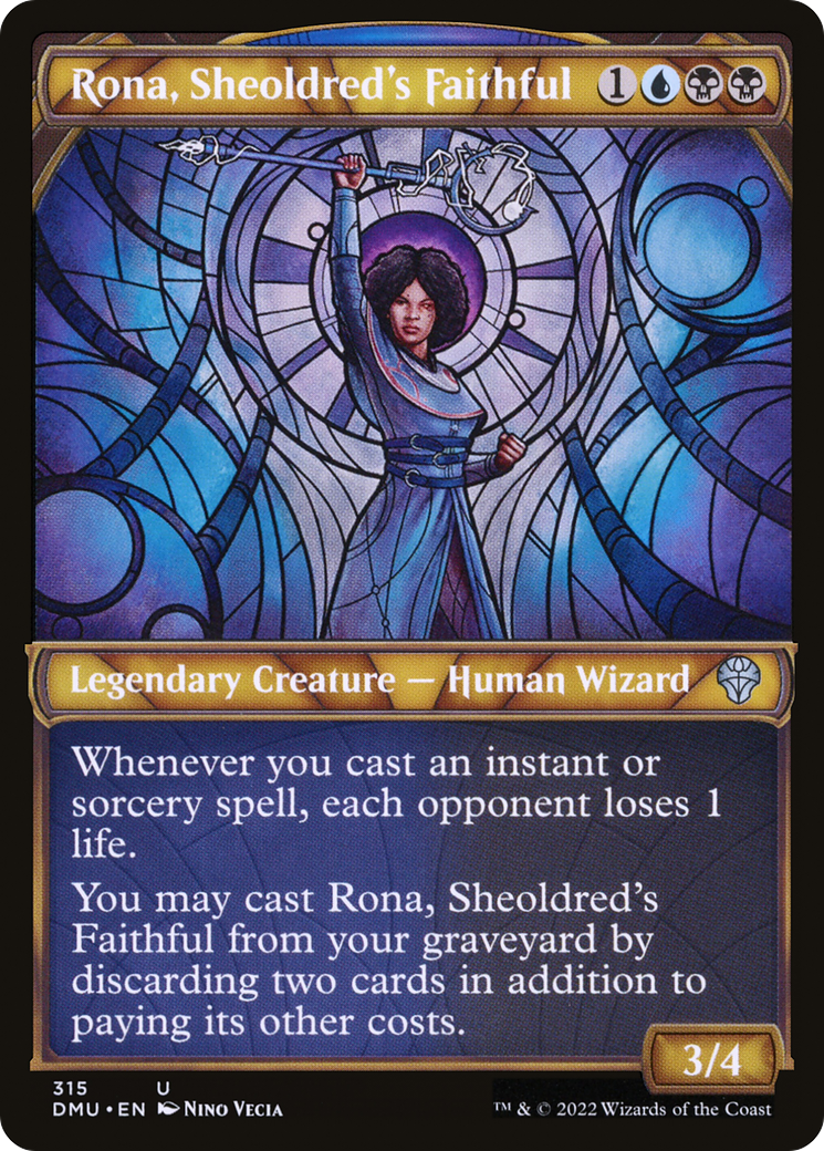 Image of Rona, Sheoldred's Faithful (Showcase) [Dominaria United]