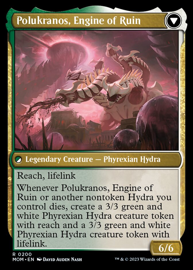 Image of Polukranos Reborn // Polukranos, Engine of Ruin [March of the Machine]