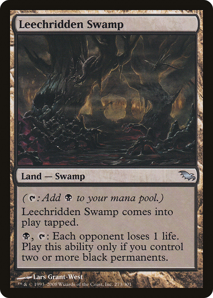 Image of Leechridden Swamp [Shadowmoor]