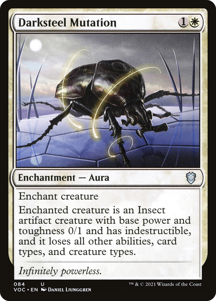 Image of Darksteel Mutation [Innistrad: Crimson Vow Commander]