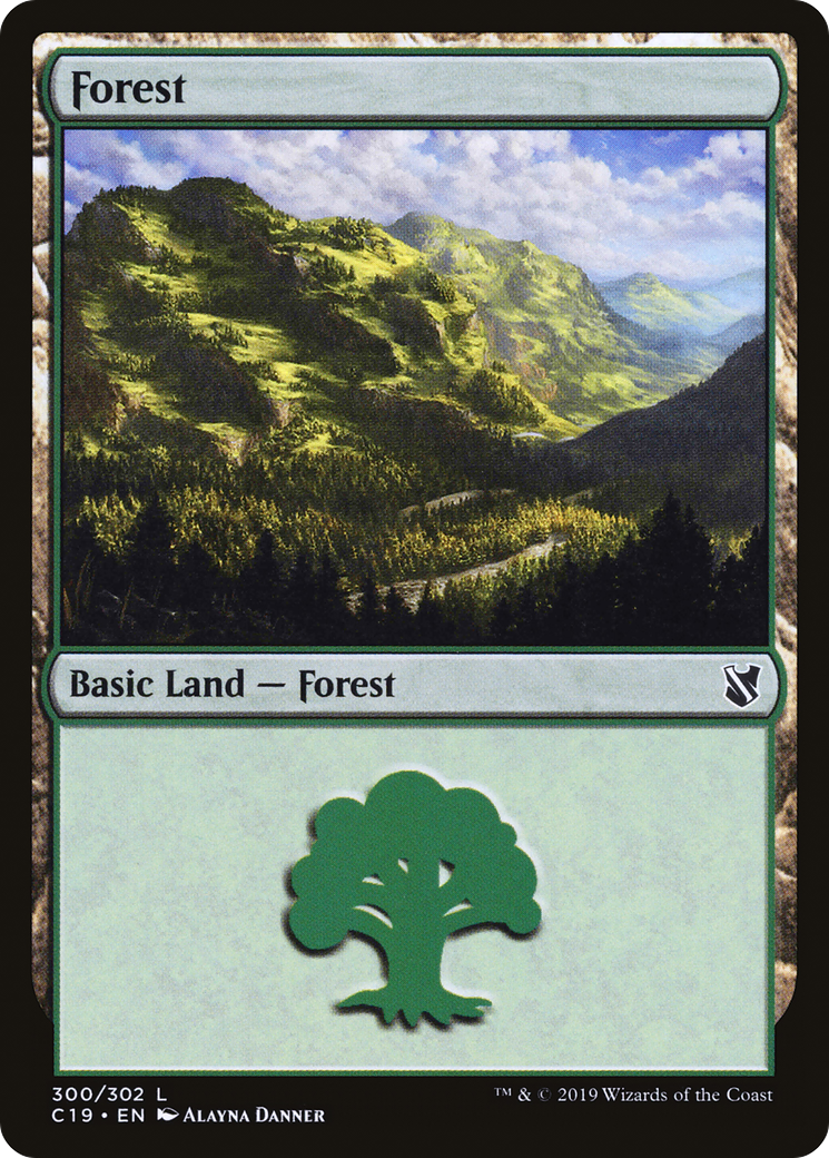 Image of Forest (300) [Commander 2019]