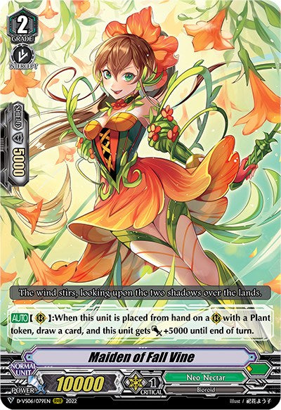 Image of Maiden of Fall Vine (D-VS06/079EN) [V Clan Collection Vol.6]