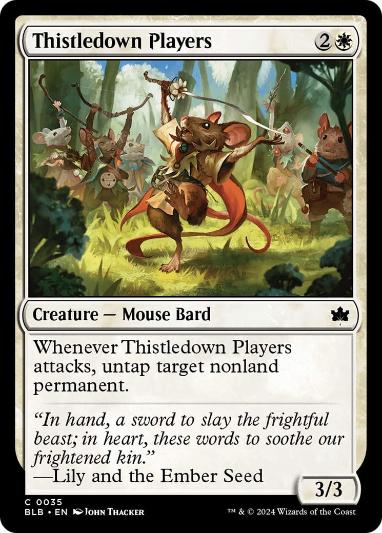 Image of Thistledown Players [Bloomburrow]