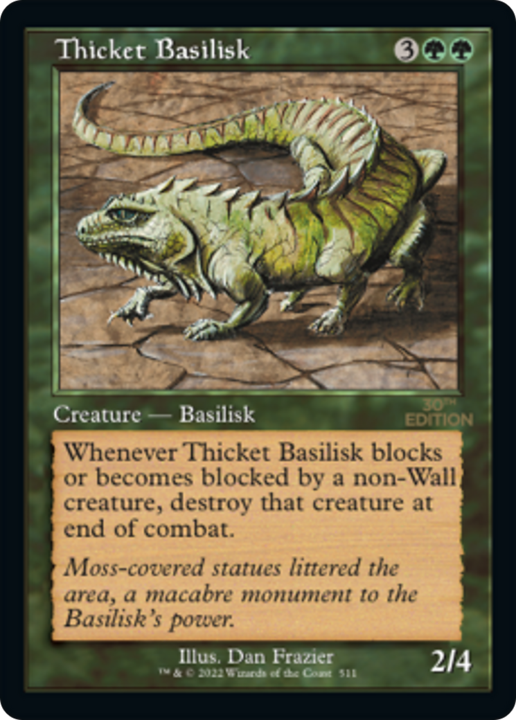 Image of Thicket Basilisk (Retro) [30th Anniversary Edition]