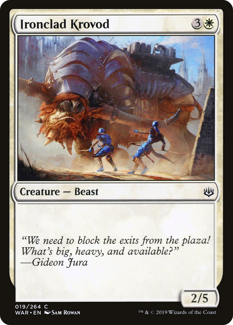 Image of Ironclad Krovod [War of the Spark]