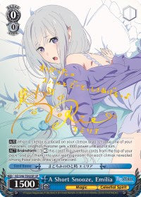 Image of A Short Snooze, Emilia (RZ/S46-TE42SP SP) [Re:ZERO]