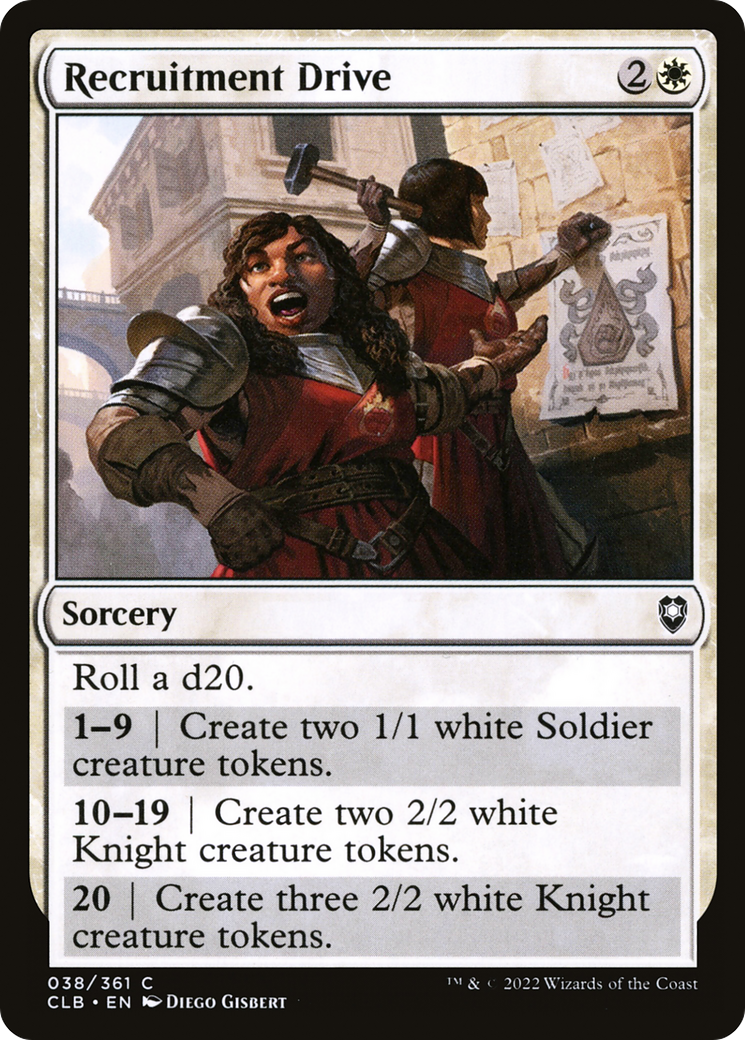Image of Recruitment Drive [Commander Legends: Battle for Baldur's Gate]