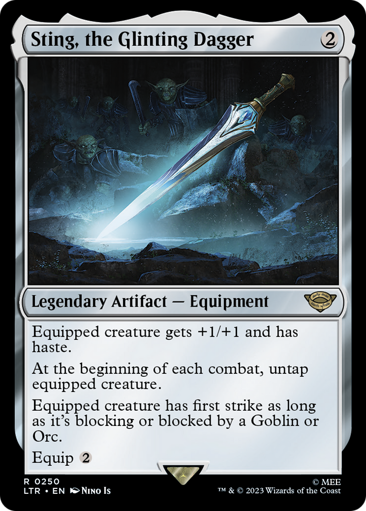 Image of Sting, the Glinting Dagger [The Lord of the Rings: Tales of Middle-Earth]