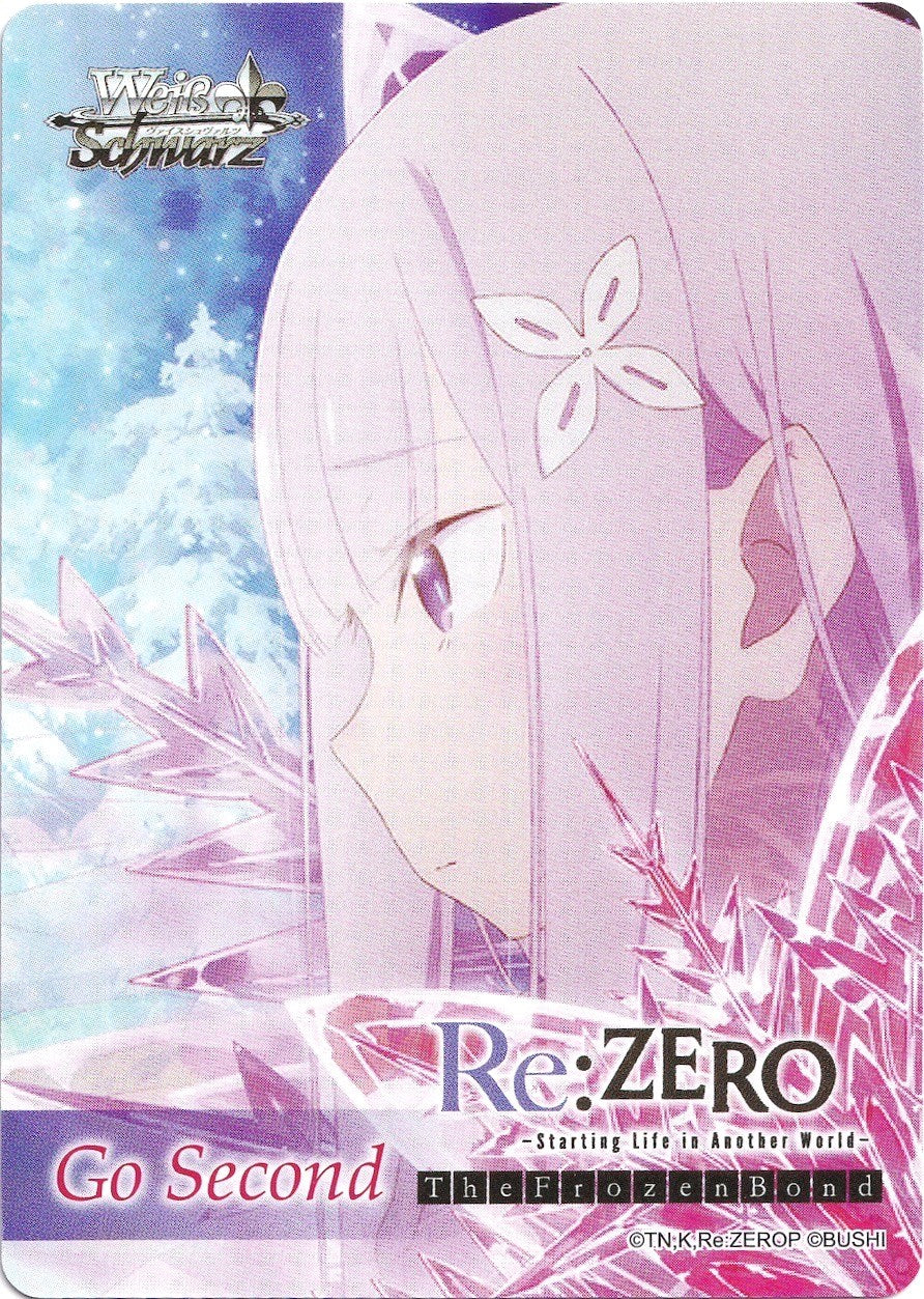 Image of Go Second Card - Emilia All Alone [Re:ZERO: The Frozen Bond]