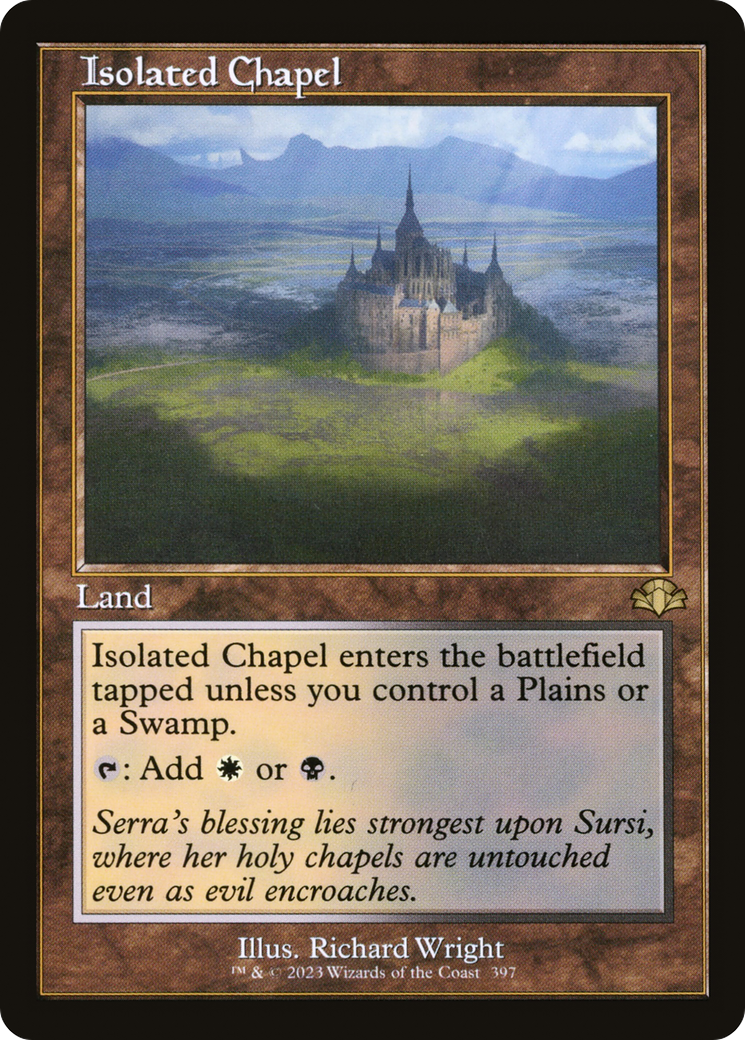 Image of Isolated Chapel (Retro) [Dominaria Remastered]