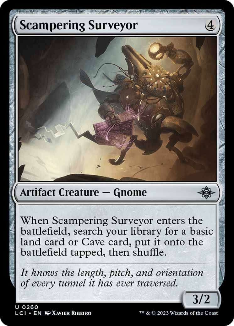 Image of Scampering Surveyor [The Lost Caverns of Ixalan]