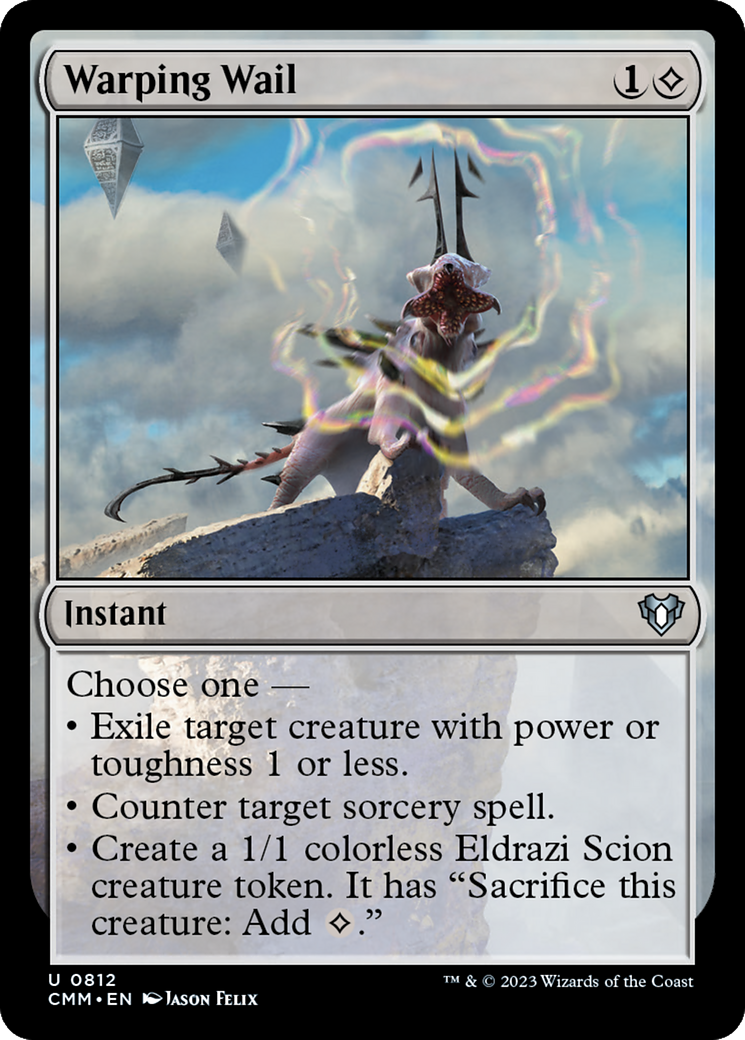 Image of Warping Wail [Commander Masters]
