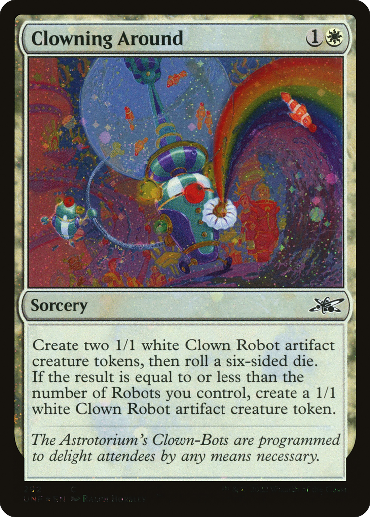 Image of Clowning Around (Galaxy Foil) [Unfinity]