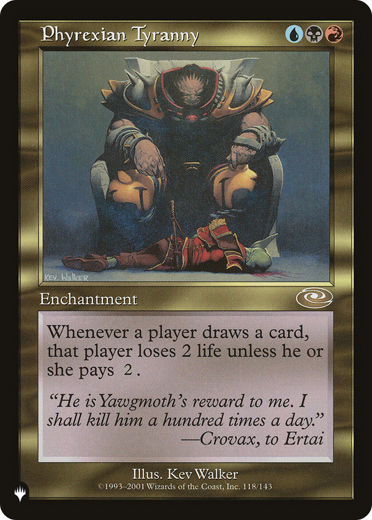 Image of Phyrexian Tyranny [The List]