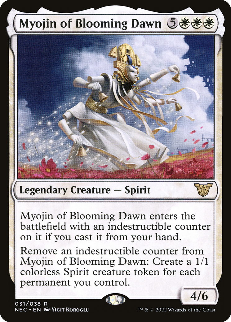 Image of Myojin of Blooming Dawn [Kamigawa: Neon Dynasty Commander]