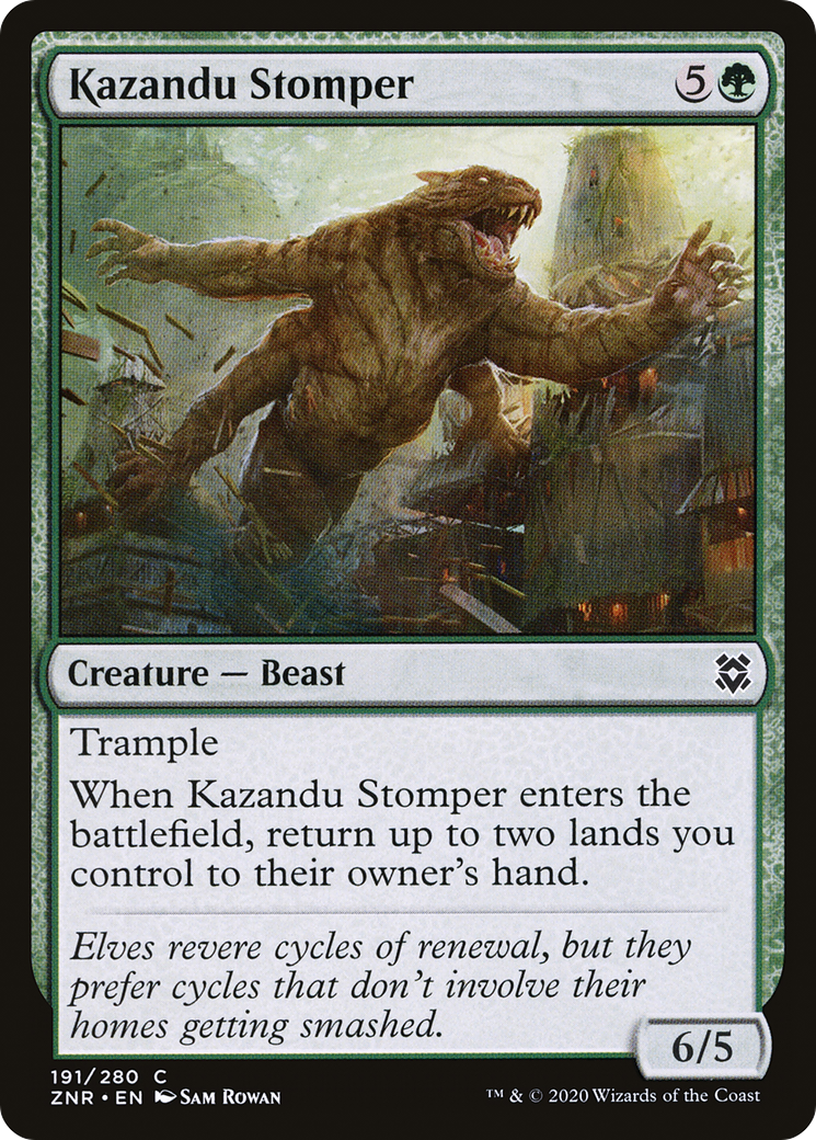 Image of Kazandu Stomper [Zendikar Rising]