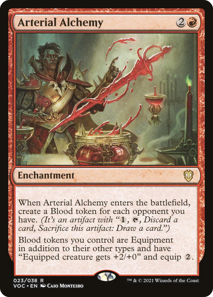 Image of Arterial Alchemy [Innistrad: Crimson Vow Commander]