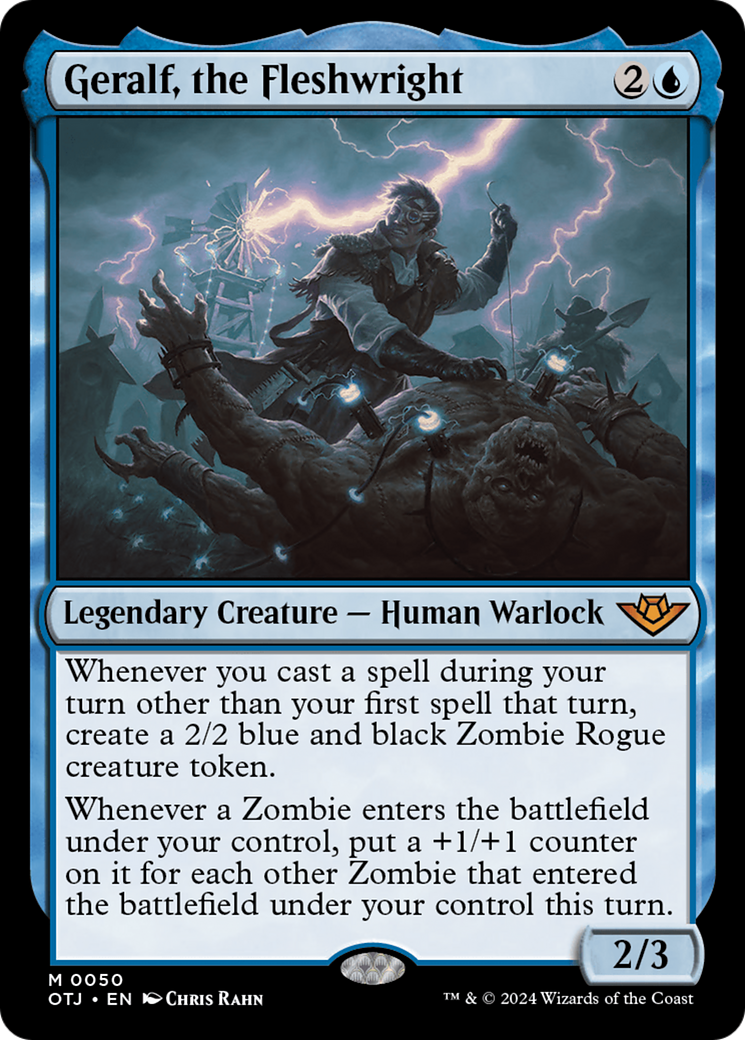 Image of Geralf, the Fleshwright [Outlaws of Thunder Junction]